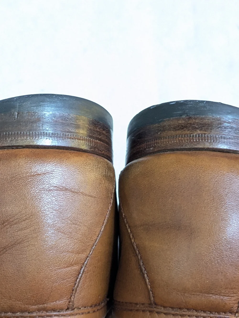 Gucci Men’s Brown Leather Horsebit Loafers US 9 Slip Ons